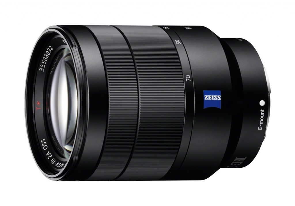 Sony 24-70mm F4 Vario-Tessar T FE OSS lens