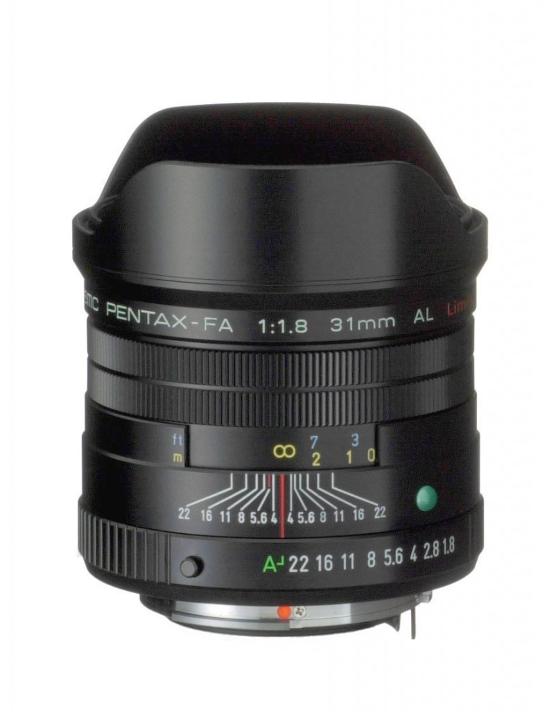 Pentax 31mm F1.8 lens