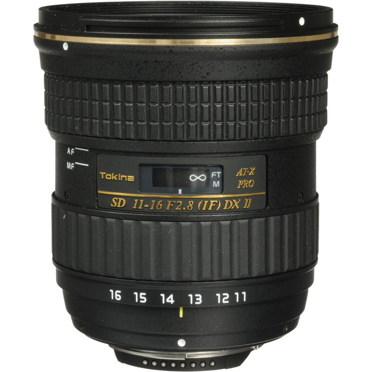 Tokina 11-16mm F2.8 ATX Pro DX II Lens
