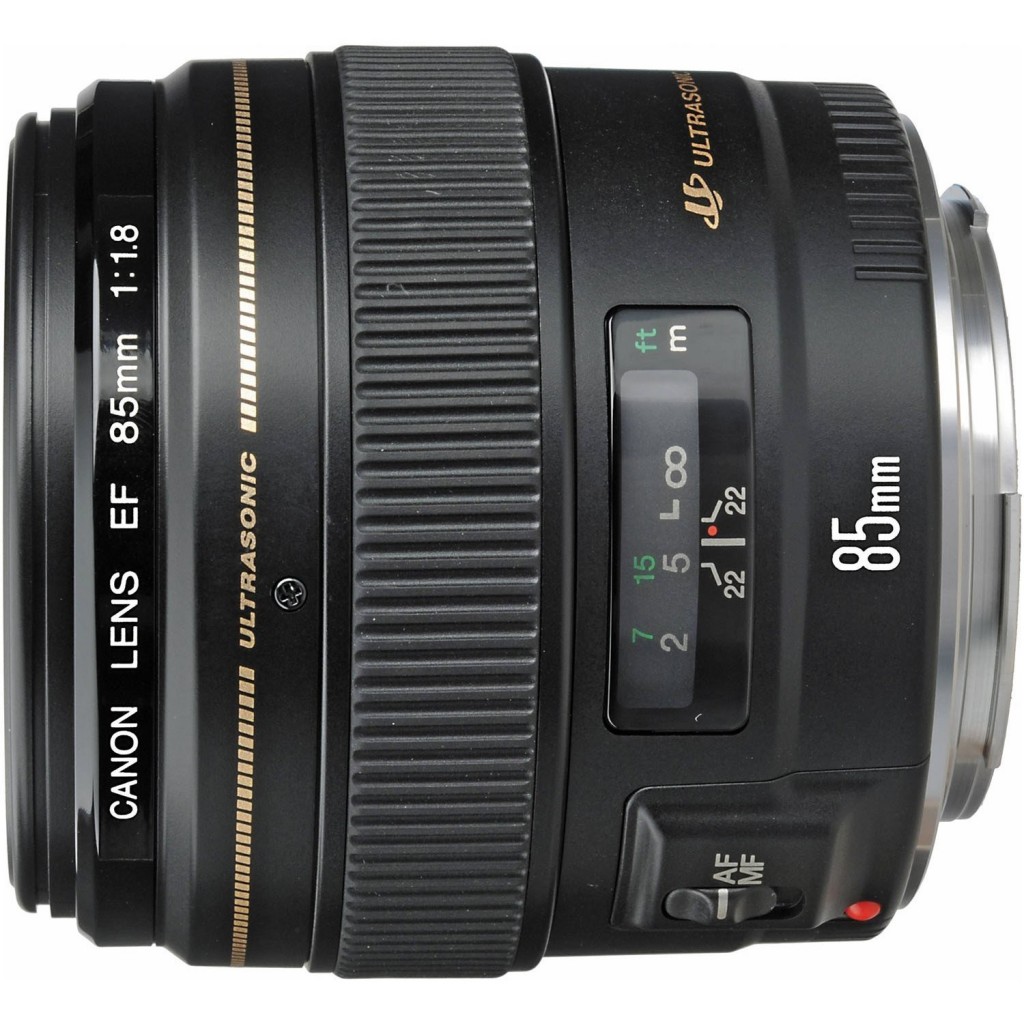 Canon EF 85mm F1.8 lens