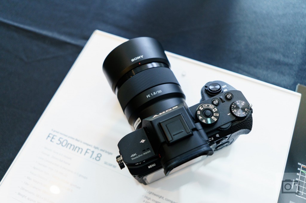 sony FE 50mm F1.8 lens with Sony a7r