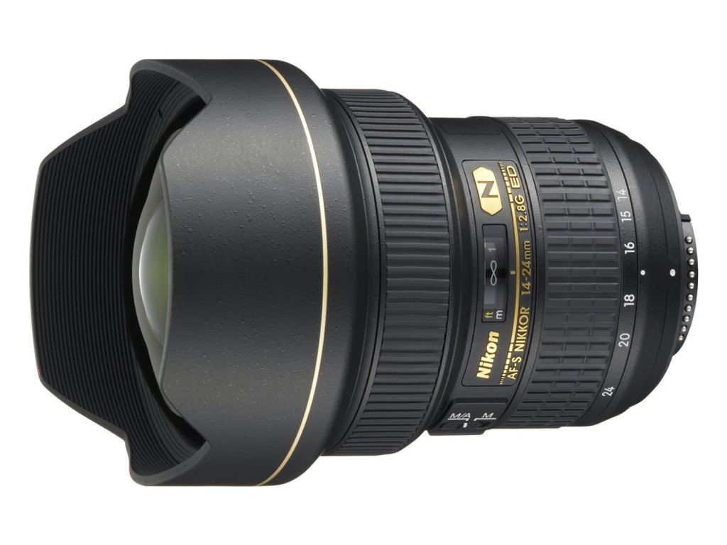 Nikon 14-24mm F2.8G ED AF-S nikkor lens