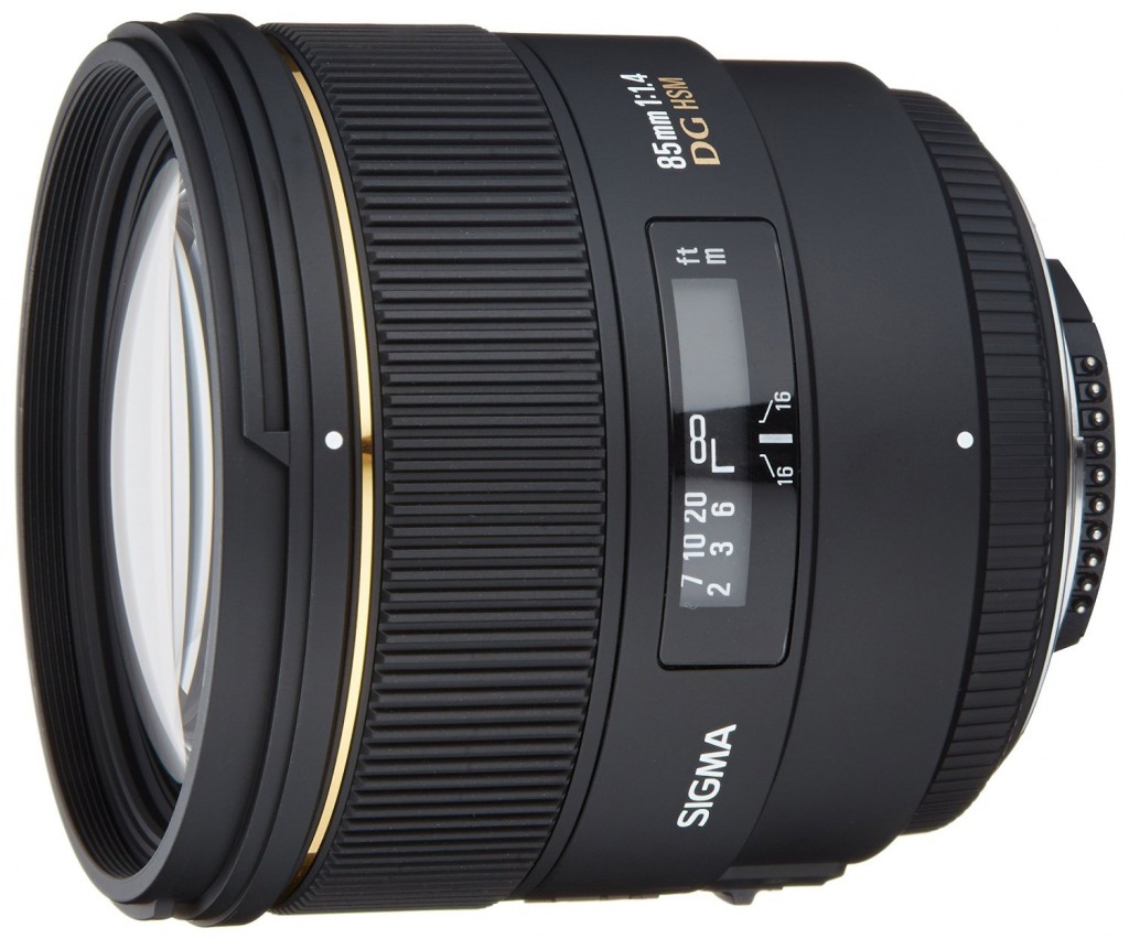 Sigma 85mm f1.4 DG EX lens