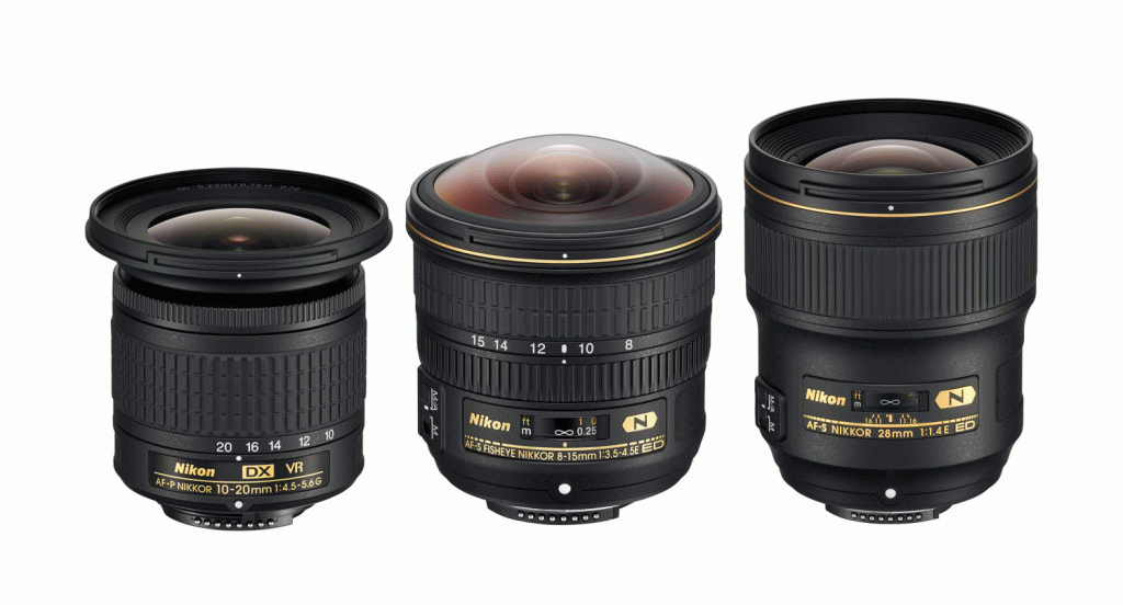 Three-Nikon-lenses