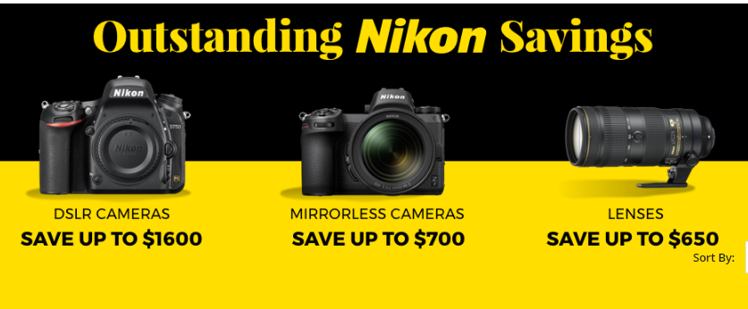 Nikon deals